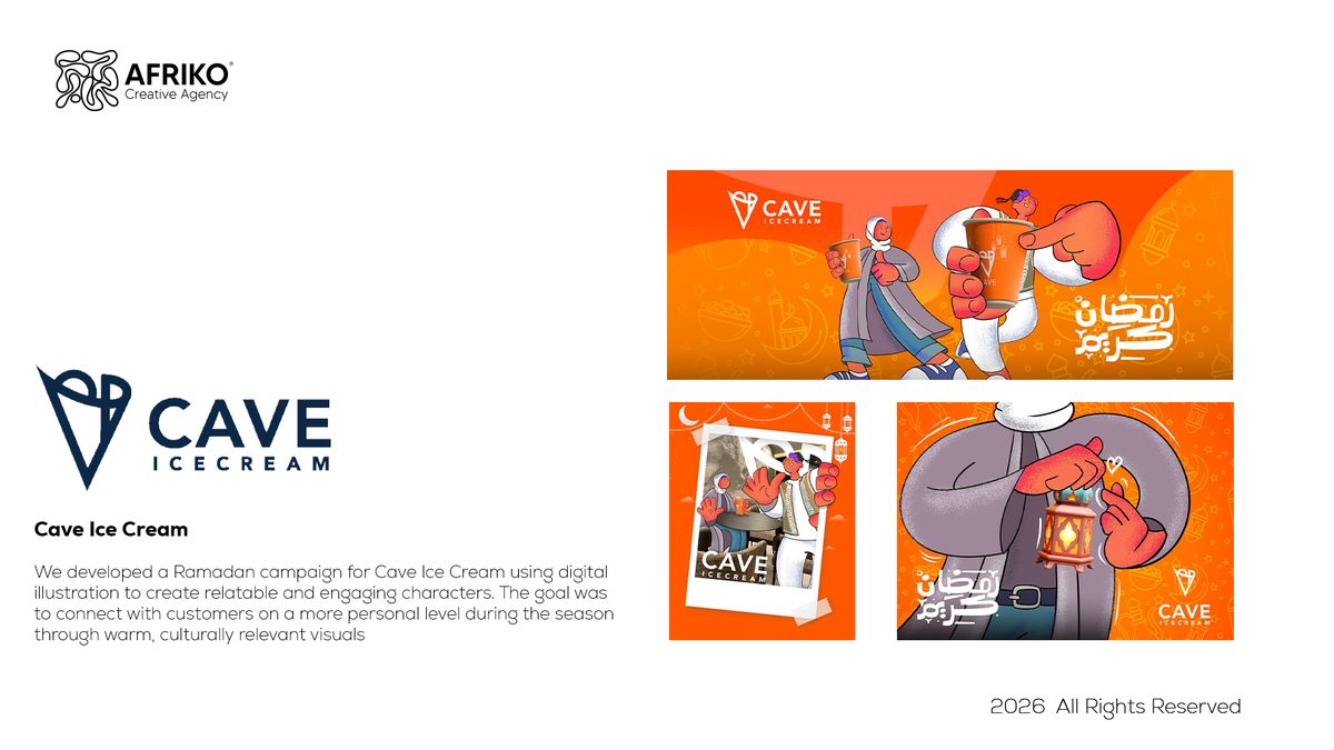 Cave Ice Cream Ramadan campaign